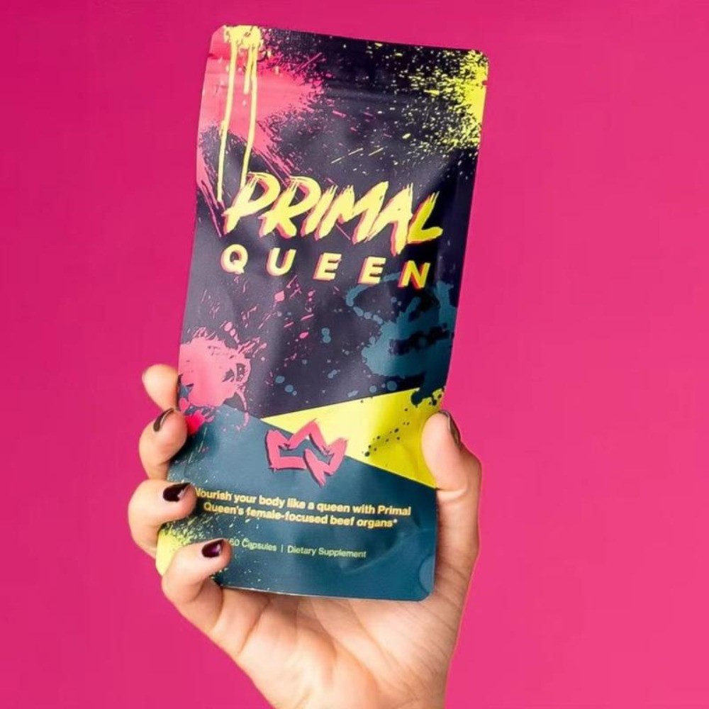 Primal Queen Beef Organ Supplement for Women 60 Counts - 1 Month Supply