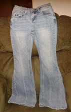 Girls Jeans CanKan Size 12 Bell Bottoms Mid Rise Flare