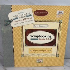 Debbie Mumm's Deluxe Scrapbooking Kit  Four Seasons  Paper  Embellishments NEW