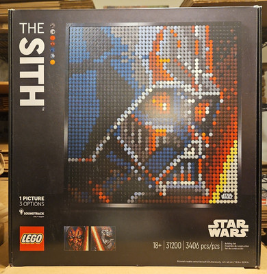 LEGO Art: Star Wars The Sith 31200 NEW Sealed Retired