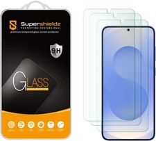 Supershieldz 3 Pack Designed for Samsung Galaxy S25 Tempered Glass Screen...