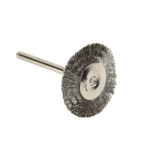 10 Pièce Acier Brosse Circulaire Perceuse 3mm Brosse Brosse Ronde Pour - Bild 3 von 24