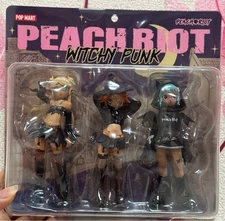 POP MART Peach Riot Witchy Punk Figures - Collectible Vinyl Toy Characters