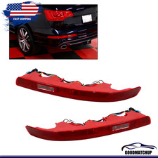 Rear Lower Bumper Tail Light Assembly Left Right Pair For Audi Q7 2006-2015 Rear Lower Bumper Tail Light Assembly Left Right Pair For Audi Q7 2006-2015