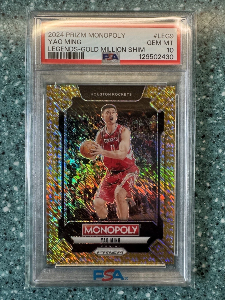 Panini Yao Ming Basketball Serial Numbered Sports Trading Cards