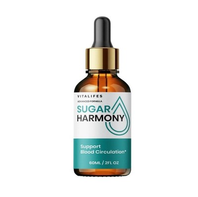 (1 Pack) Sugar Harmony Drops,Advanced Blood Health Support Formula Droppers 60ml