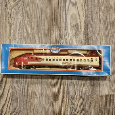 NOS NEW Model Power Playart 1986 Coca Cola Express Limited HO Scale Engine Train