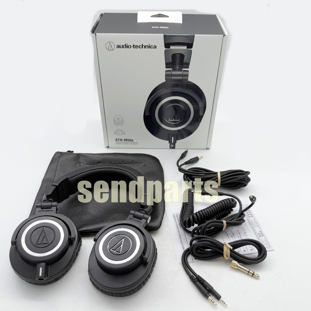 NEW Audio-Technica ATH-M50X Professional Over Ear Headphones - Black