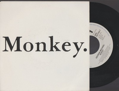 George Michael Monkey 45T 7'' 45 Tours - 1988 - Madcjay