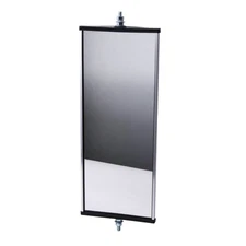 Universal West Coast Truck Stainless Aluminum Side Mirror Head 6.5"x16"