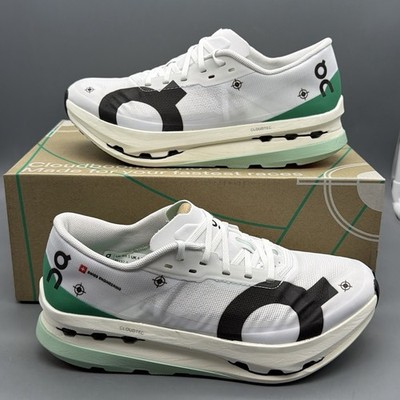 On Cloudboom Echo 3 Women s 6.5 Running Shoes Training Sneakers White Green NWB