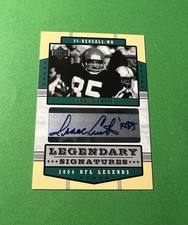 ISAAC CURTIS AUTOGRAPH - 2004 UD NFL LEGENDARY SIGNATURES - BENGALS STAR