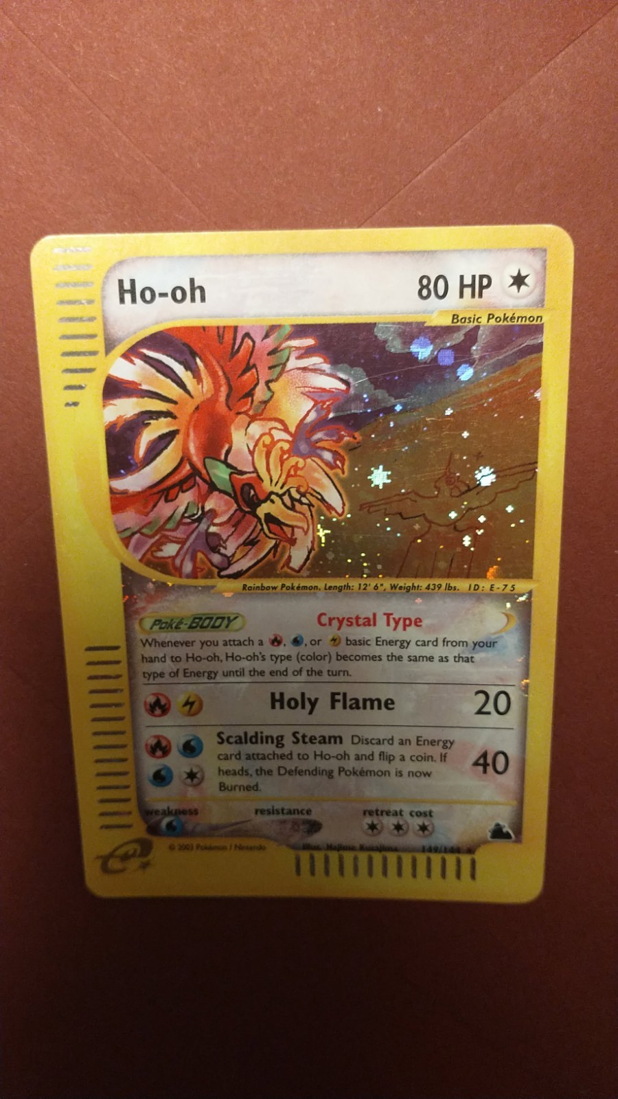 Ho-Oh 2003 Skyridge #149/144 Holo (Secret) Price Guide