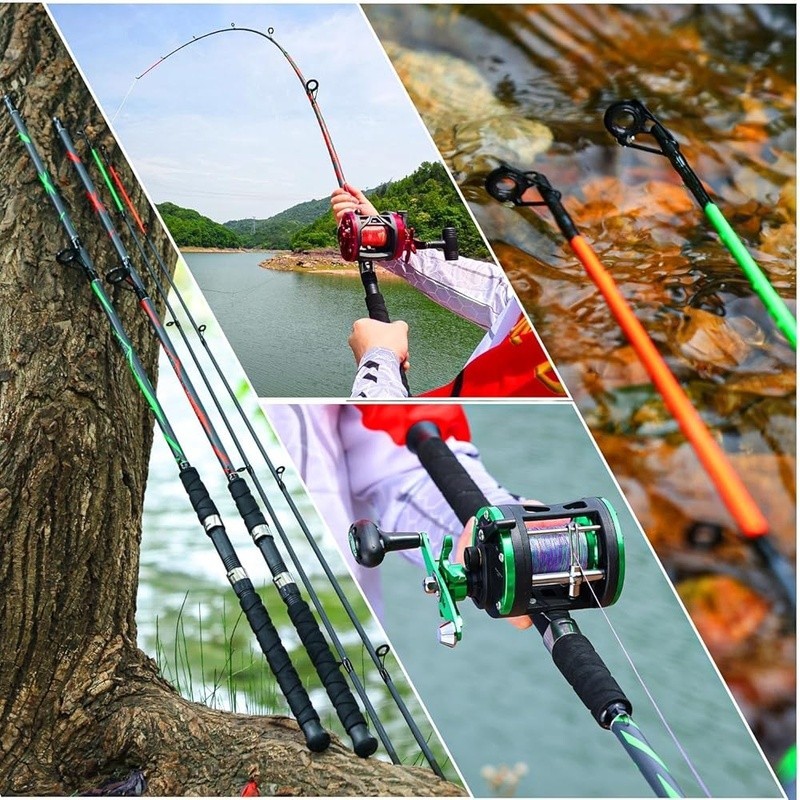 cayde's exotic fishing pole Catfish Sumo Chop Stick Elite 150 Catfishing Rod | 559380 layer carbon cloth Spinning Rod Strong Carbon Fishing