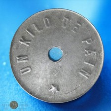 BELGIQUE - Jeton - Token - "Un Kilo de pain/ Union économique", Zinc