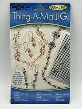 Thing-A-Ma Jig Deluxe Kit for Creating Wire Designs for Jewelry  More