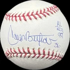Carlos Beltran Kansas City Royals Signed Baseball MLB PSA