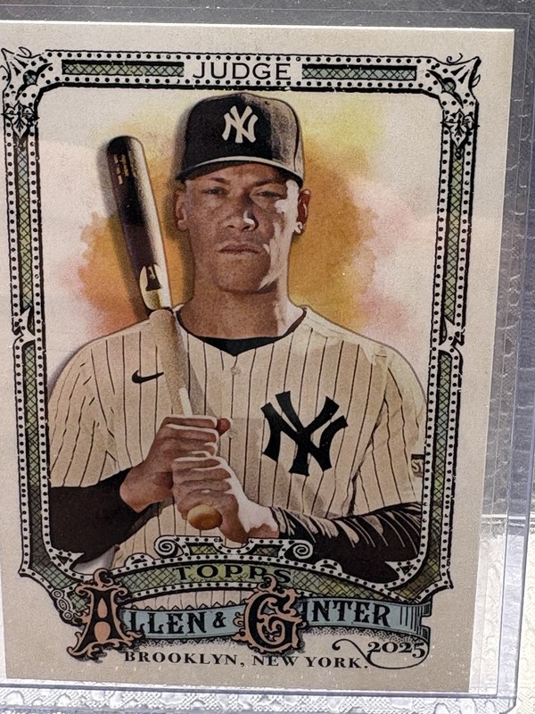 2025 Topps Allen & Ginter - Aaron Judge #122