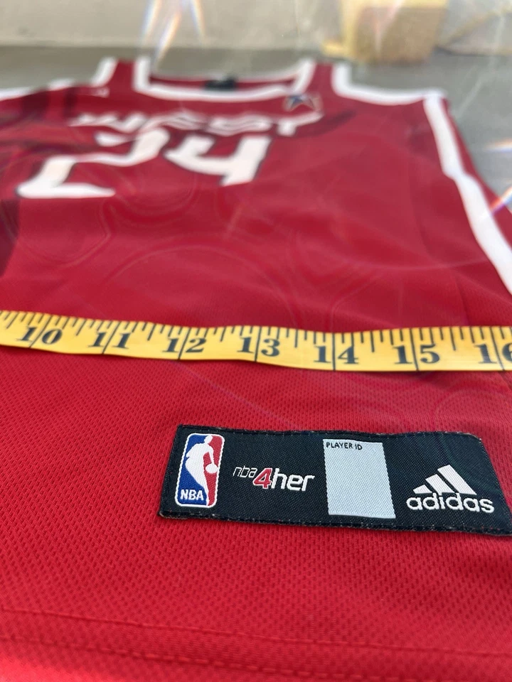 Camiseta 2010 Adidas Kobe Bryant #24 NBA All-Star Game "WEST" |Tamanho: Médio - Imagem 2 de 4