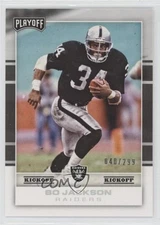 2017 Panini Playoff Kick Off 40/299 Bo Jackson #185 o7m