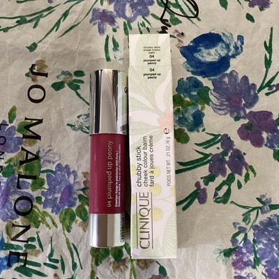 Clinique Chubby Stick 04 Plumped Up Peony 0.21oz Boxed New