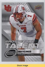 2025 Upper Deck World of Sports Prospective Talent Van Fillinger #381 READ 08ps