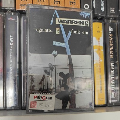 Warren G Regulate FULLY PLAY GRADED cassette album *ref images 