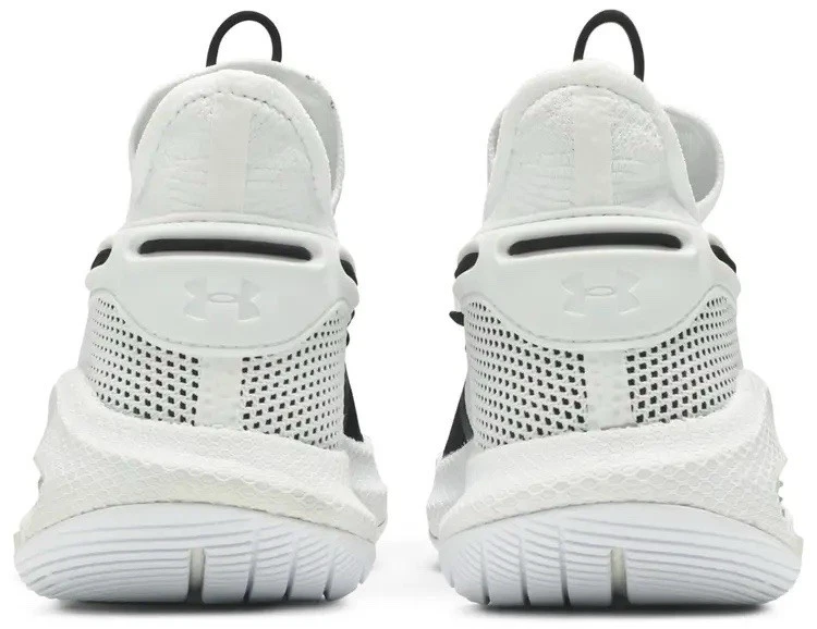 Under Armour Curry 6 ‘Working on Excellence’ Size 12 White / Black - Image 3 of 4