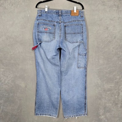 Vintage U.S. US Polo jeans mens 34x30 Loose Baggy Carpenter Y2K distressed