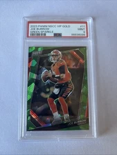 2023 Panini National Convention Gold VIP Joe Burrow Green Sparkle SP /99 Bengals