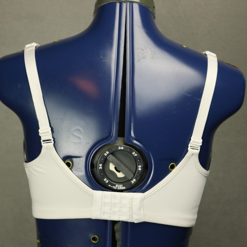 Jockey Wireless Bralette Coppe Modellate Chiusura Schiena Cinghie Regolabili Bianco Caldo M - Foto 5 di 16