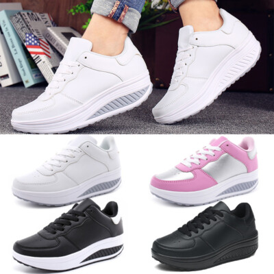 Scarpe Donna Sneakers Sportive Da Lavoro Ginnastica Rassodanti Traspiranti  | eBay