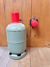 Rote Schutzkappe Halter für 3kg 5kg und 11kg Propangasflaschen Wandhalter