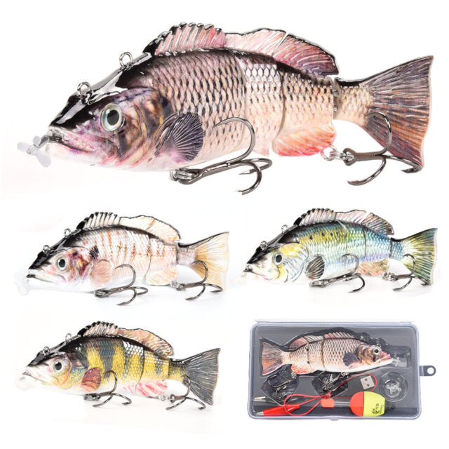 Esca elettrica dal vivo esca robotica per pesca nuoto animata bass wobbler Esca elettrica dal vivo esca robotica per pesca nuoto animata bass wobbler