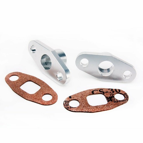 Kit de línea de drenaje de aceite turbo TRITDT 8 AN 35 cm para Garrett GT32 GT37 GT40 - Imagen 2 de 2
