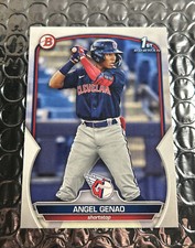 2023 Bowman 1st Bowman Angel Genao Cleveland Guardians BP-140