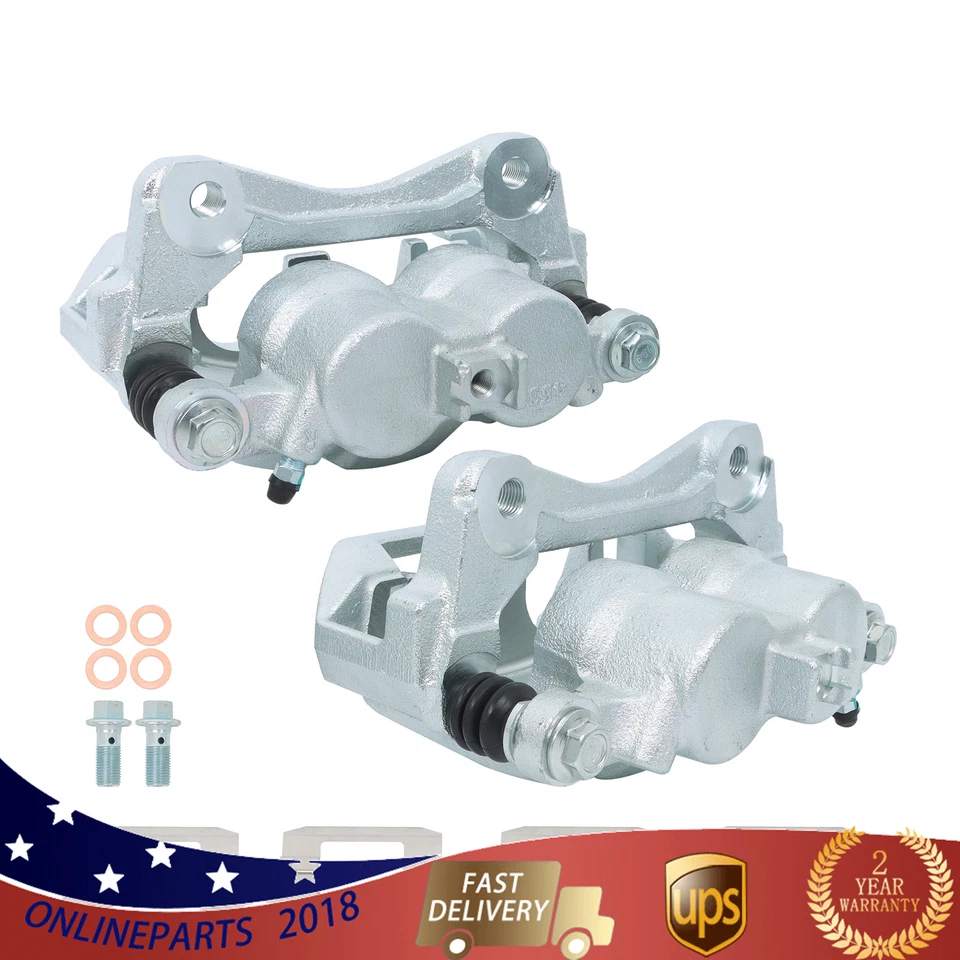 Pinzas de freno delanteras con soporte 45019-SJC-A02 para Honda Ridgeline 2006-2014 Foto 3 de 4