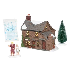New Department 56 Dickens' Village Set of 4 Scrooge's Boyhood Home  #6005415 DVS