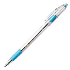BK91-S Pentel RSVP Ballpoint Stick Pen, 1.0mm Medium Tip, Sky Blue, Pack of 1