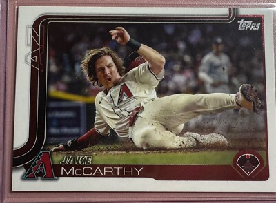 Jake McCarthy 2025 Topps Series 1 #243 Arizona Diamondbacks MLB Baseball Card