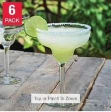 Libbey 14.75oz Margarita Glass, 6-pack