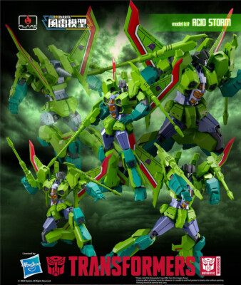 Flame Toys Furai Model 25 Transformers Acid Storm model kit USA seller