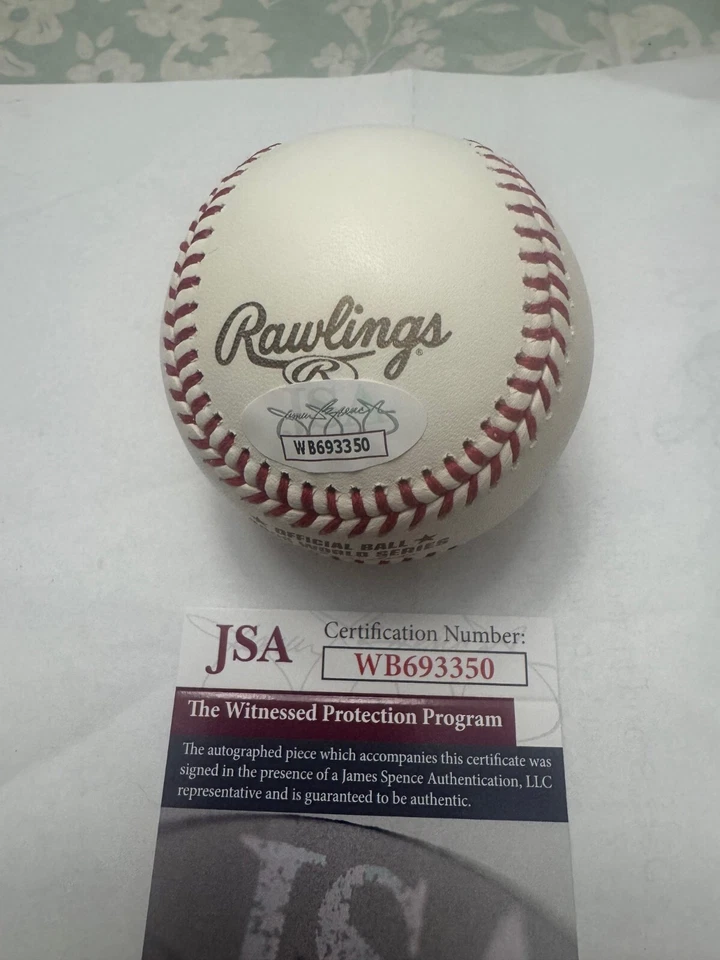 So Taguchi signed 2006 World Series ball in Japanese w/ JSA Witness COA - Image 3 of 4