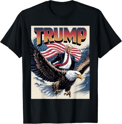 Donald Trump Eagle USA President 2024 Take America Back MAGA T-Shirt