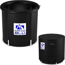 Portable 88 Gal Ice Bath Tub Cold Plunge Spa Recovery Therapy for Athletes