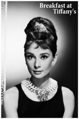 Audrey Hepburn Breakfast at Tiffany's Film Art Wall Room Poster - POSTER 20x30