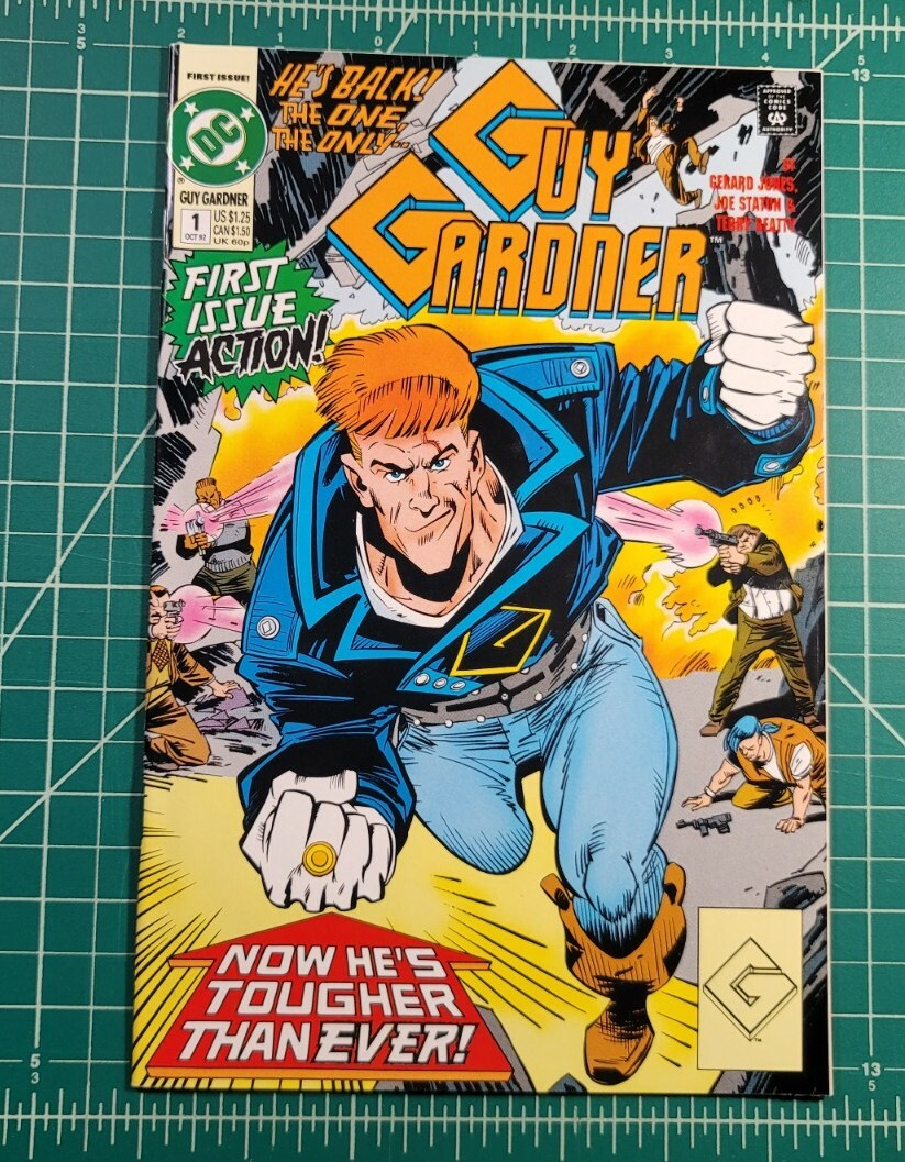Guy Gardner #1 (1992) Solo Comic Book! VF/NM DC Comics Green