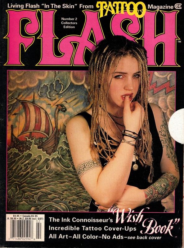 Tattoo Flash Magazine #2 Collector Edition 1993 Tattoo Bob, Seylor Ardee Allen