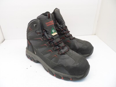 Dakota Men's 2127 Steel Toe Steel Plate WP Mid-Cut Safety Hiking Boots 10.5W/L