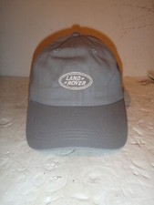 NEW Land Rover Embroidered Gray Adjustable Strapback Hat Quake City Caps